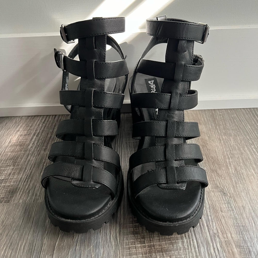 Dirty Laundry black heels.